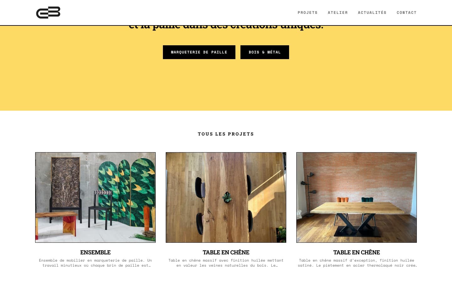 Portfolio Guillaume Bardina - Ébéniste d'art Toulouse